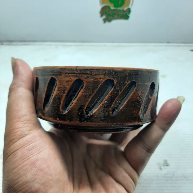 clay pot kaktus