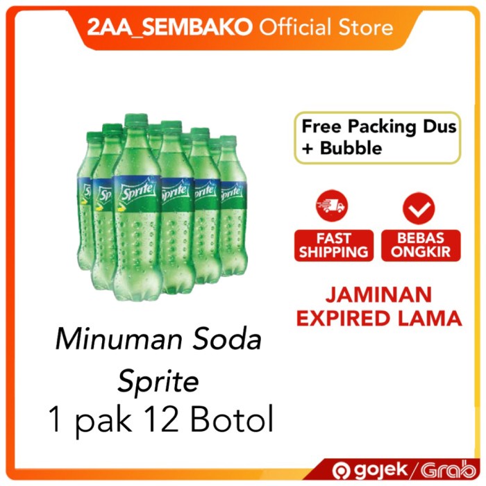 

SPRITE BOTOL 390ML @12BOTOL