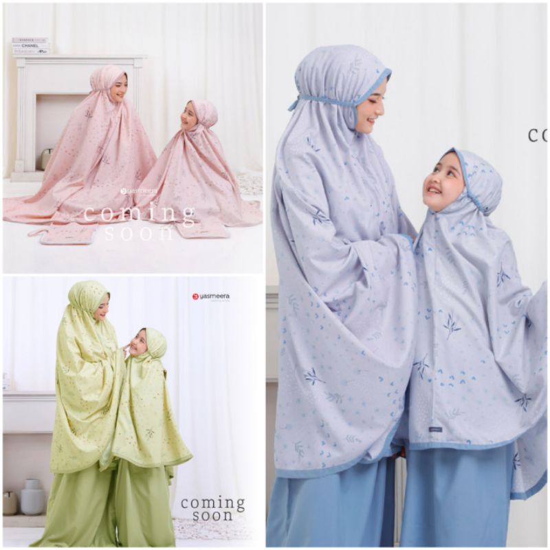 HAFNA MUKENA ORI YASMEERA (ANAK, REMAJA, DEWASA)