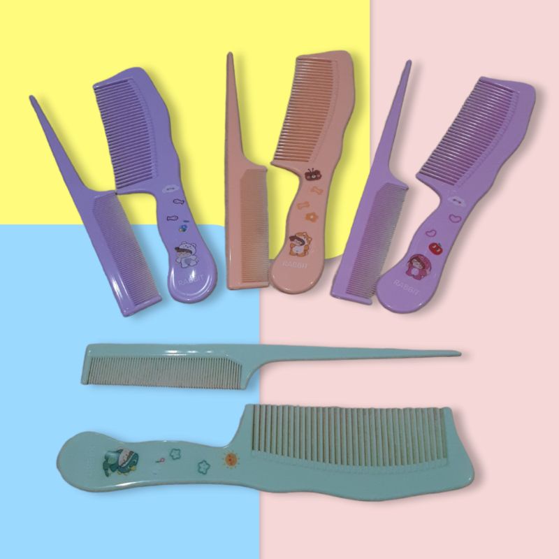 Sisir 2 Set Karakter Lucu Imut