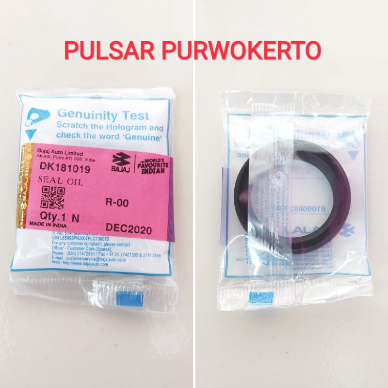 SEAL SHOCK SHOCHBREAKER DEPAN KAWASAKI BAJAJ PULSAR 200NS BAJAJ PULSAR 180 UG4 220
