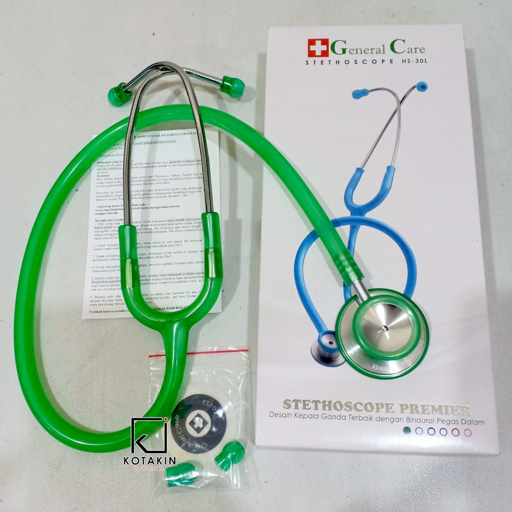 Stetoscope Premier General Care Transparan / GC Premier (dual head)