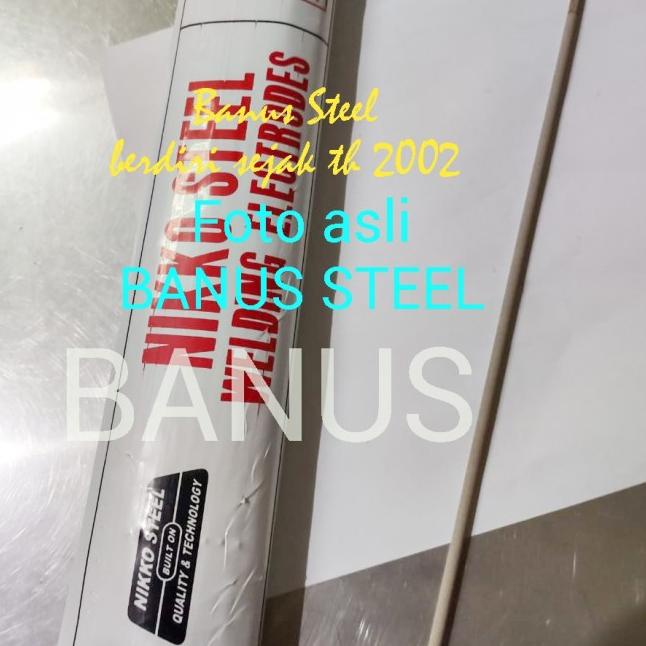 ➱QQc Kawat las stainless 2,6 mm Nikko Steel NSN 308 kawat las cantum per KG ❋ Q →