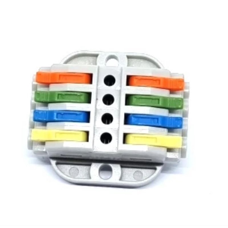 Terminal Konektor Blok Tuas (S 4-4) Sambungan Kabel Cepat