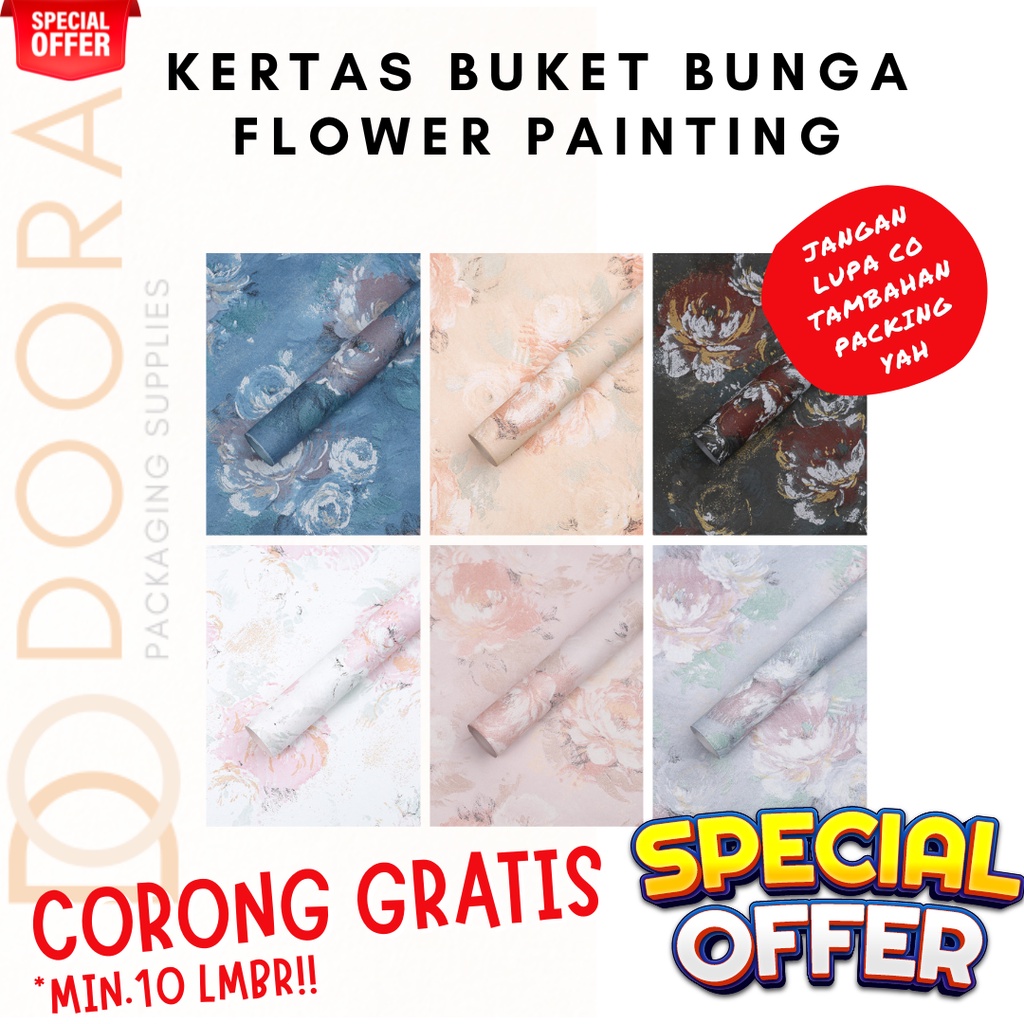 

Kertas Buket Bunga Flower Painting