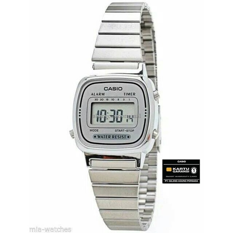 Jam Tangan Wanita Casio LA 670WA LA-670WA LA-670WA-1 LA-670WA-2 LA-670WA-4 LA-670WA-7 Original