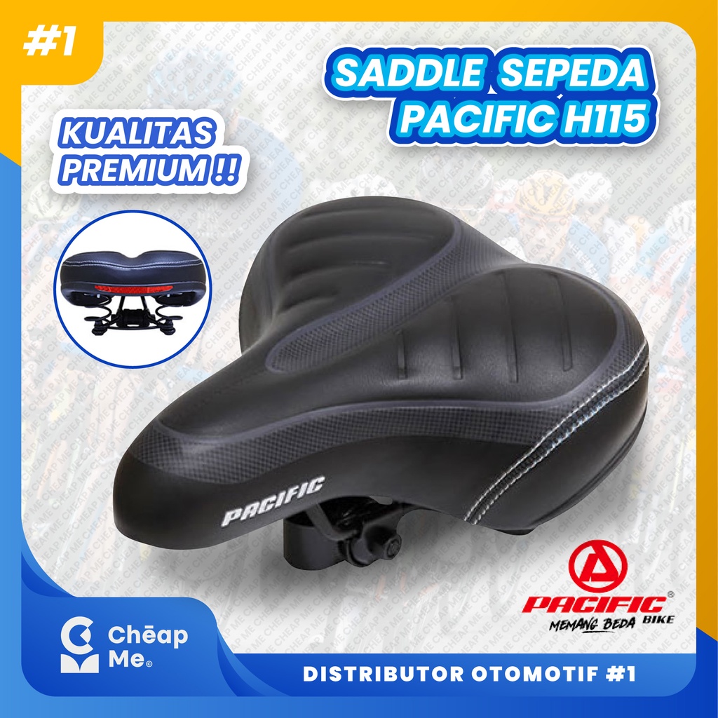 Sadel Sepeda Lipat, MTB, Double PER Jok Super EMPUK UNIVERSAL