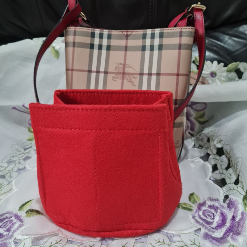 felt bag organizer for lorne bucket bag / bag in bag