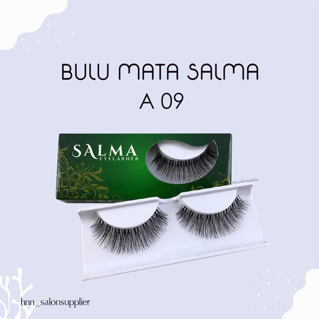 A09 Bulu Mata Palsu Handmade Natural Salma Eyelashes