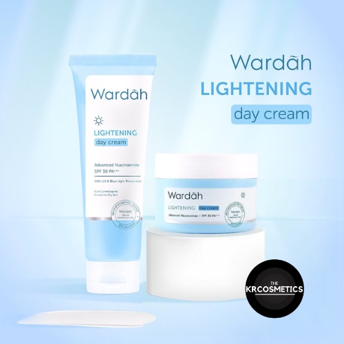 Wardah Lightening Day Cream Advanced Niacinamide - cream siang wardah 20 gr 30 gr