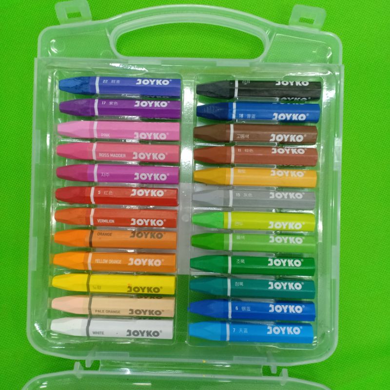 Crayon Minyak Crayon Oil Pastel Joyko