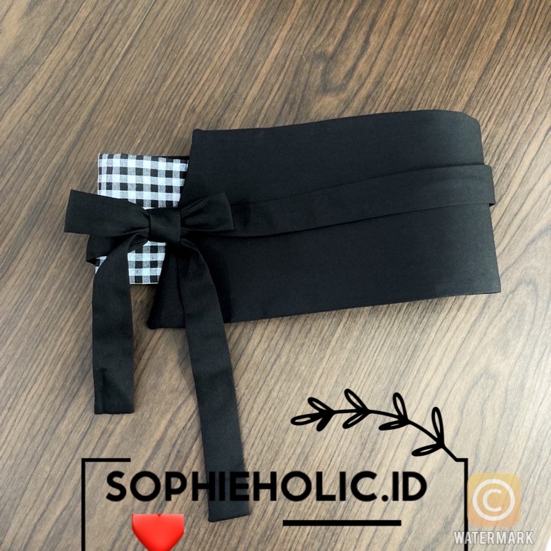 Obi Belt Black