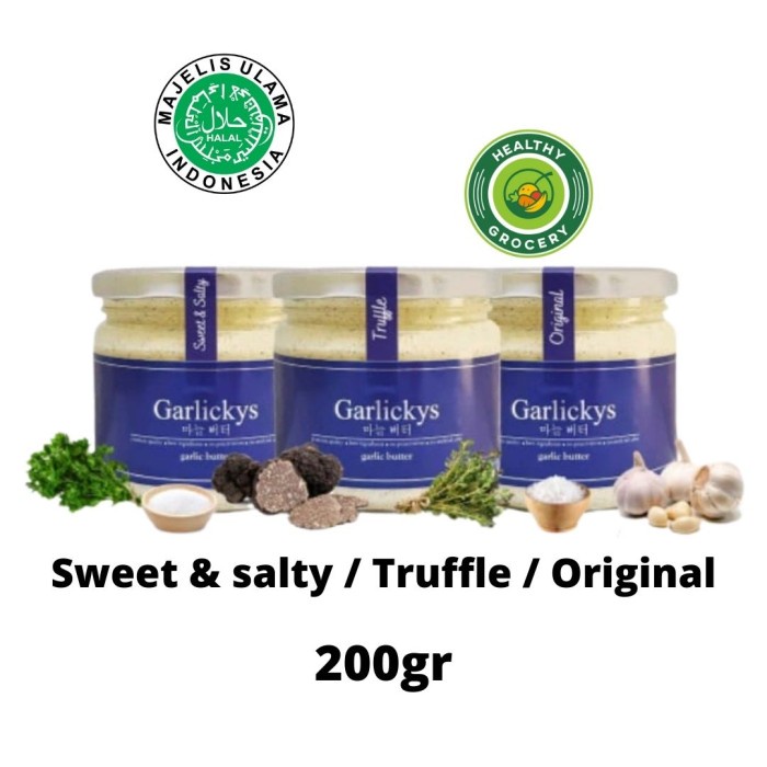 

GARLICKYS PREMIUM GARLIC & HERBS BUTTER ORIGINAL 200GR