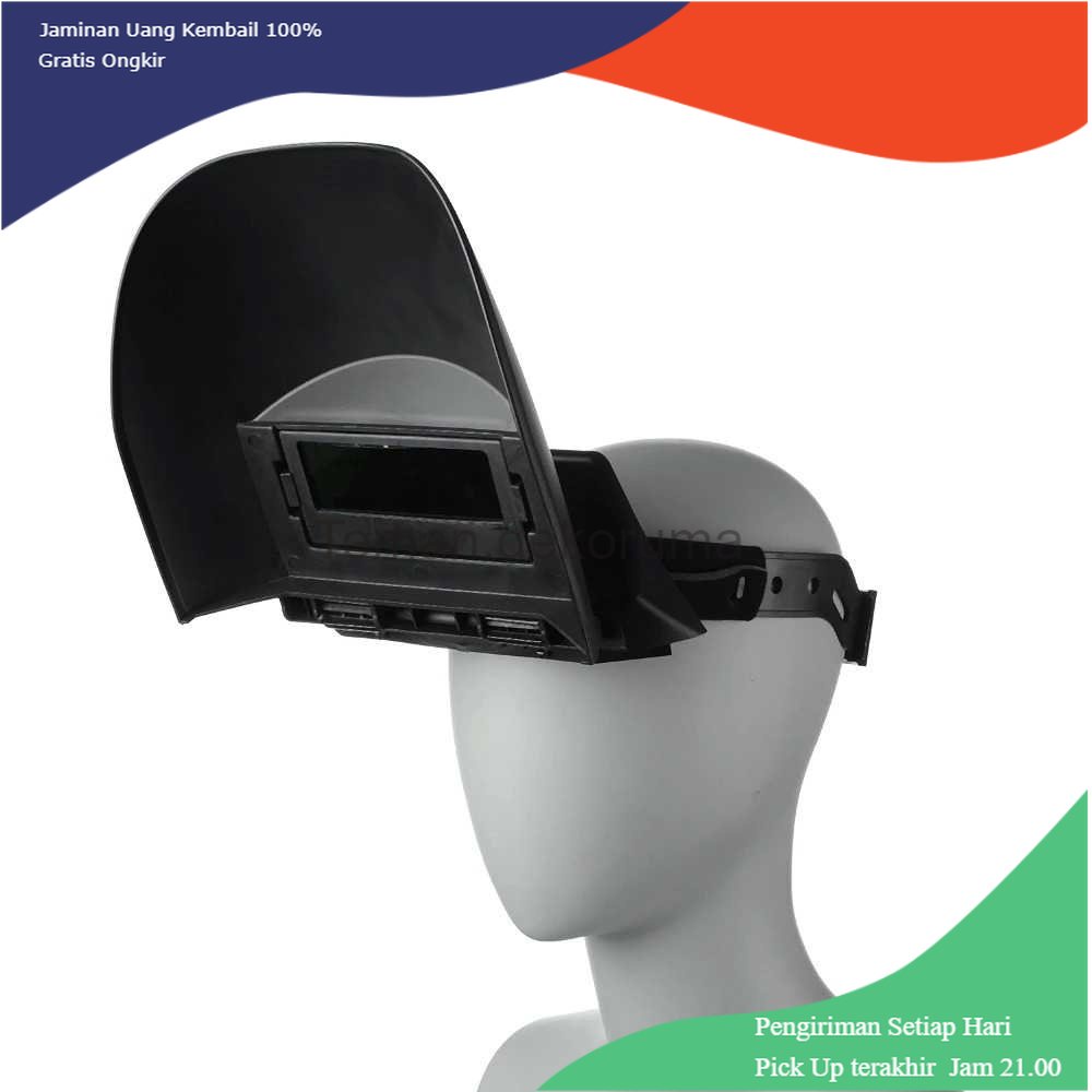 TD-PR2 TRUSOXIN Masker Las Auto Darkening Safety Mask Flat Flip - 5100B