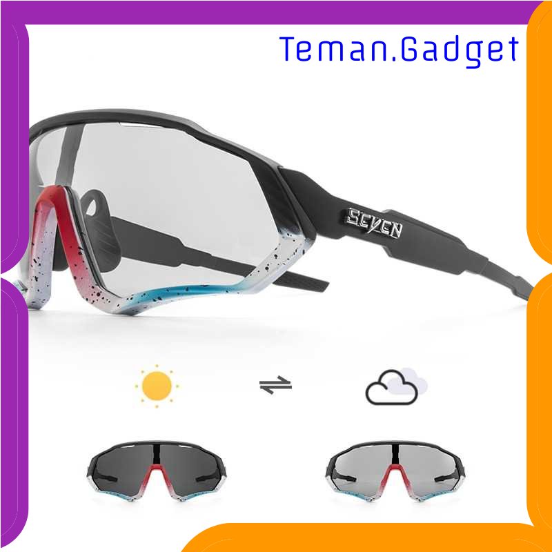 TG-SPD SCVCN Kacamata Sepeda Lensa Photochromic Full Frame - TR-90