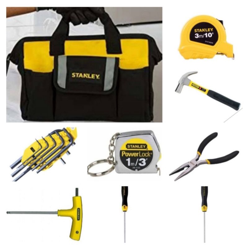 Tools set 9pcs Stanley STST75443 alat perkakas set Stanley