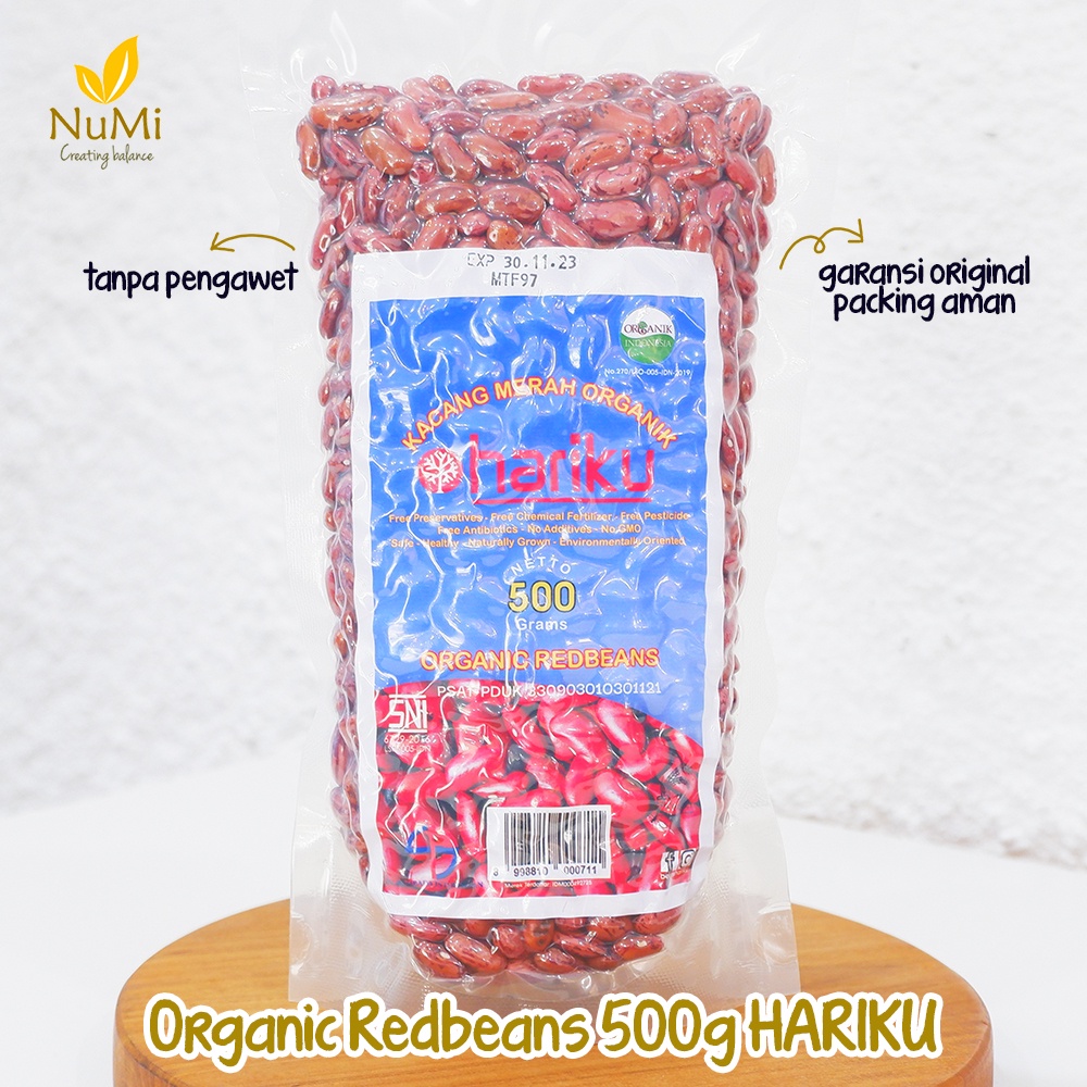 

500g Kacang Merah Organik Organic Red Beans 500g HARIKU