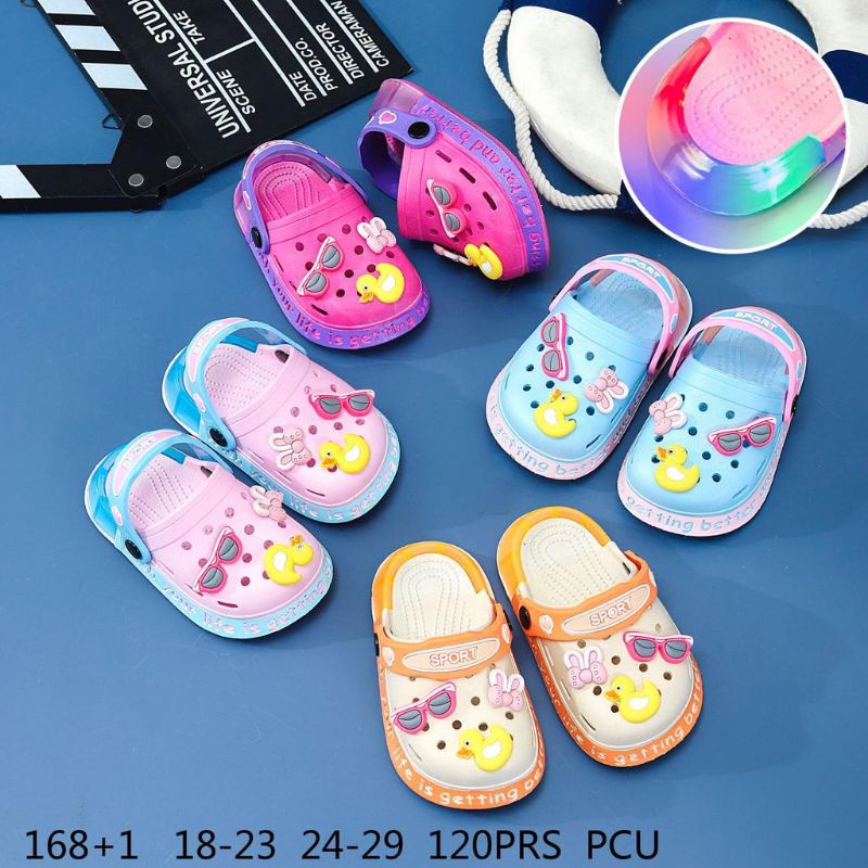 Baim Lampu Anak Balita Aksesoris Jibbitz Fuji Nyala Led Sandal Baim