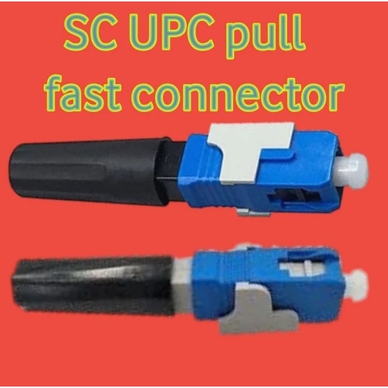 Fast Conector Fiber Fo Sc Upc Pull Model Tarik Klik