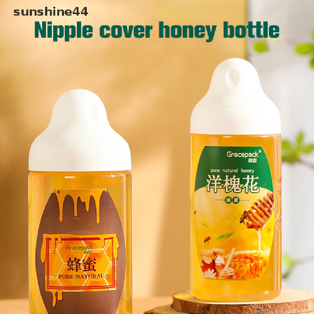 Sunshine Botol Dispenser Madu Cair Transparan Portable