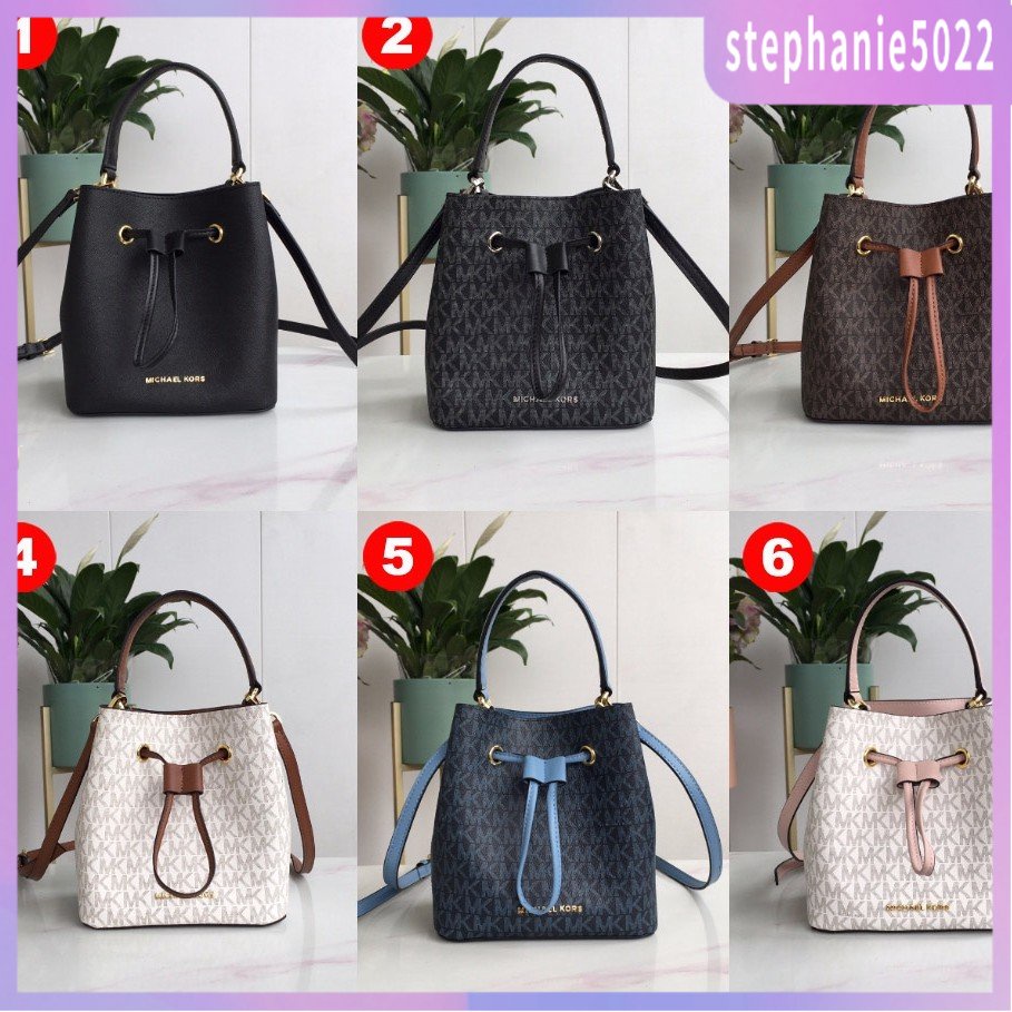 Original Small size 18cm MK Mercer Gallery Ladies Crossbody Bag Shoulder Bag Sling Top Handle Bucket