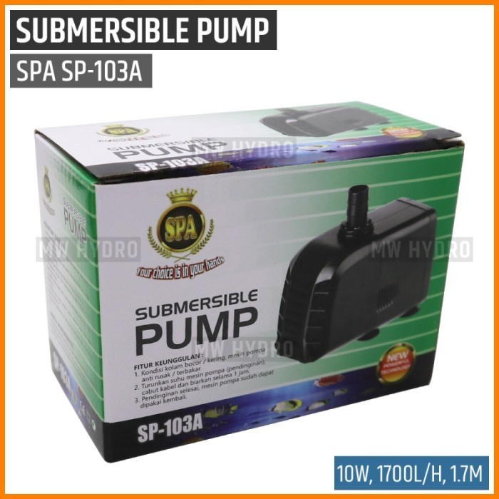 SPA SP-103A, Submersible Water Pump - Pompa Air Celup