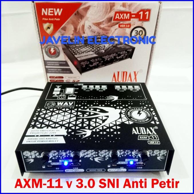 Ampli AUDAX AXM 11 Amplifier Walet 2 Input 4 Output Power AX AXM11