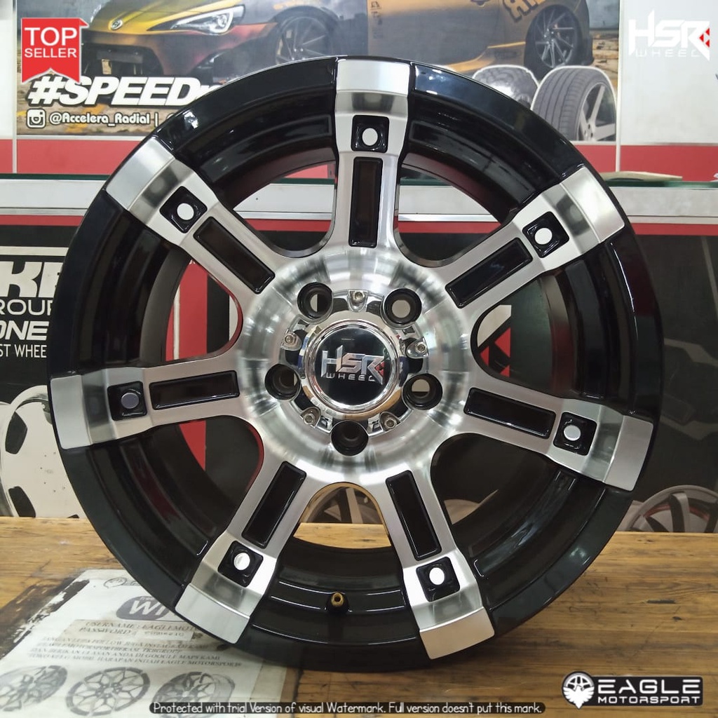 VELG MOBIL R15 RING 15 ORIGINAL HSR JEREWEH VELG SEMI OFFROAD TERIOS RUSH KONDE