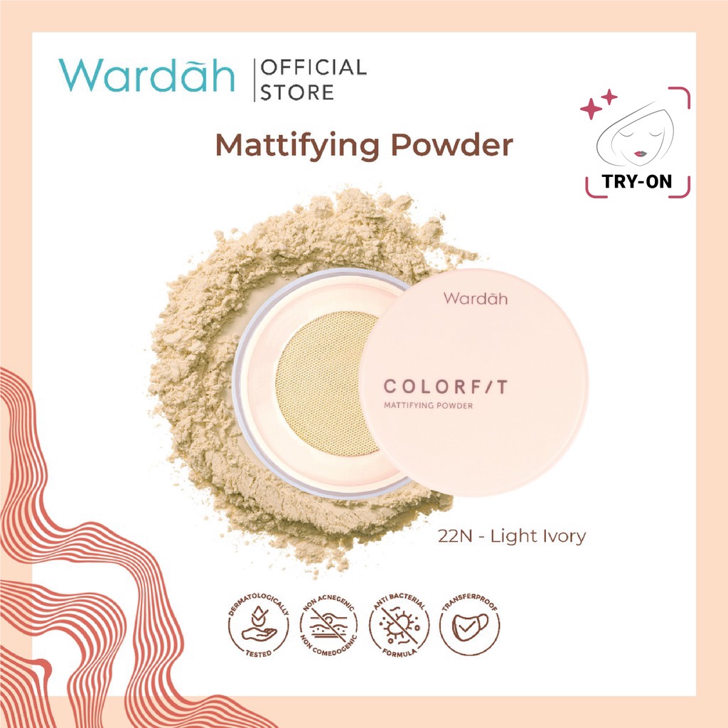 Wardah Colorfit Mattifying Powder - Bedak Tabur Dengan Oil Control Hingga 12 Jam dan Halus Girlsneed77 Medan Bisa COD Bayar di Tempat