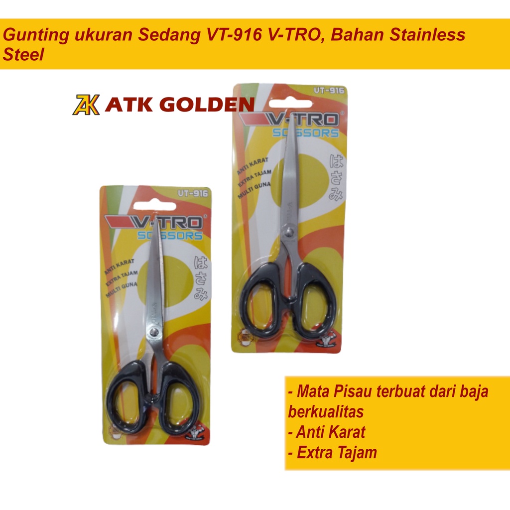 

Gunting Sedang V-TRO 916
