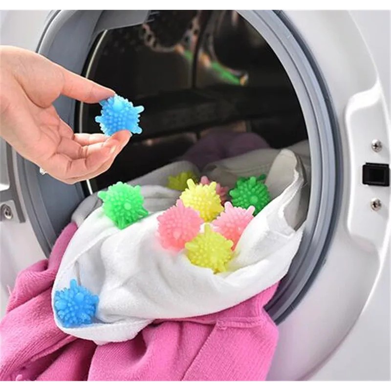 Alat Pembersih Pakaian Laundry Mesin / Karet Pem Bersih Cucian / Anti Winding Clothes Wash Bola/ Lau