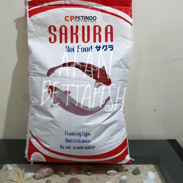 Pakan Ikan Koi Sakura Koi Food 10kg / Pelet Ikan Koi 10 kg - 5 MM