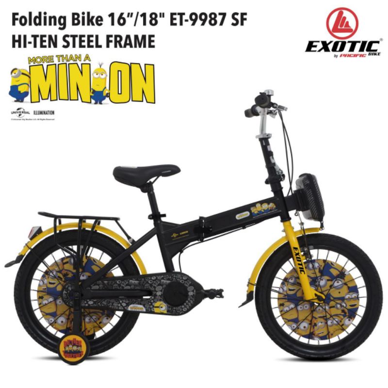 FOLDING BIKE ST 16"/18" EXOTIC 9987 SF MINION BAN 3.0