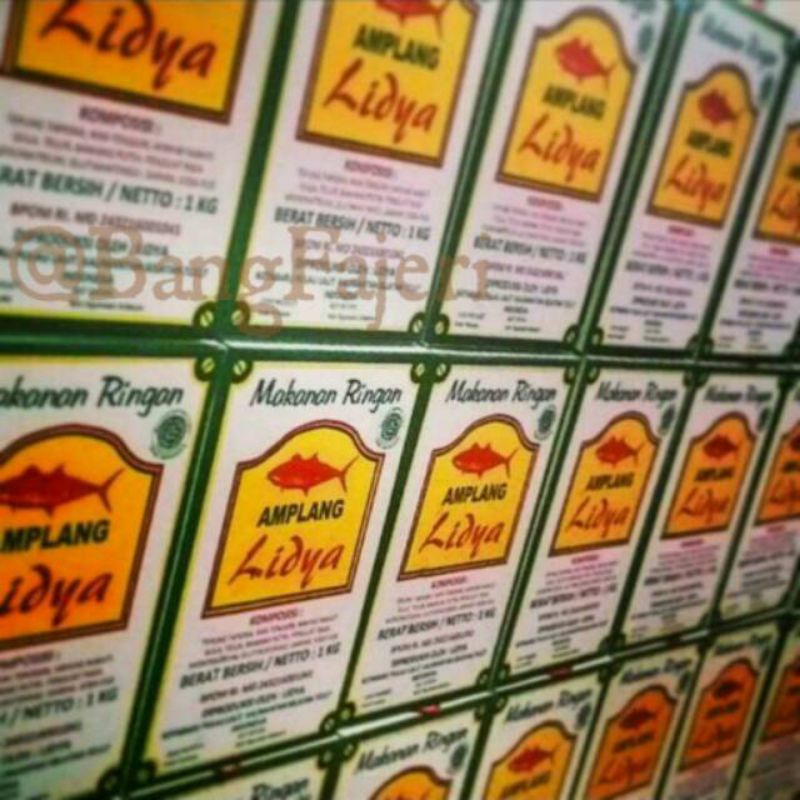 Amplang Lidya Ikan Tenggiri Khas Kotabaru Renyah Gurih / Bungkus