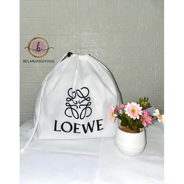 Loewe Dustbag Bahan Spounbun Pengganti Sarung Tas Pelindung Debu Serut Dust Bag DB Branded