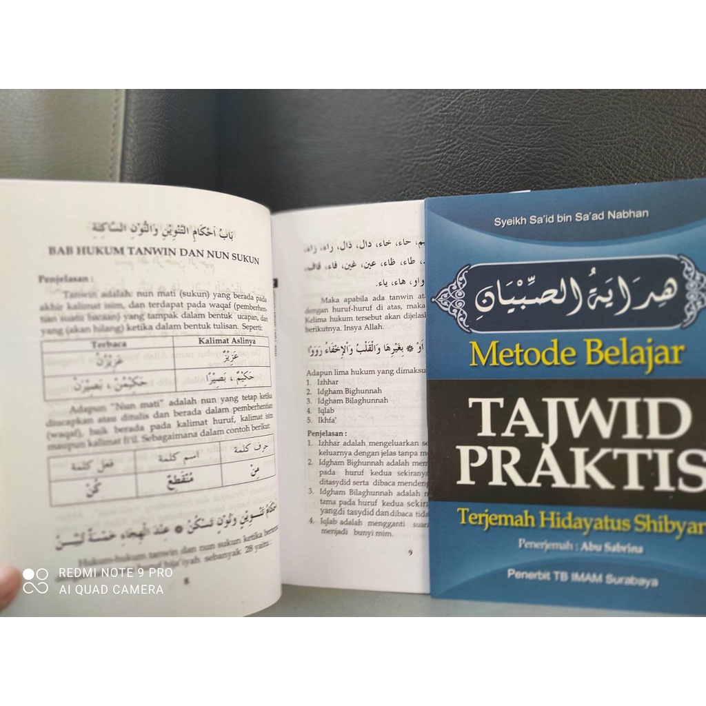 Terjemah Hidayatus Shibyan Kitab Belajar Tajwid Praktis termurah