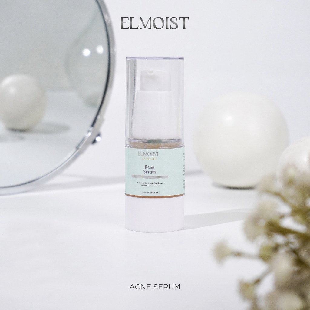 Elmoist - Serum Acne | Kulit Jerawat | Jerawat Bandel | Serum Bekas Jerawat