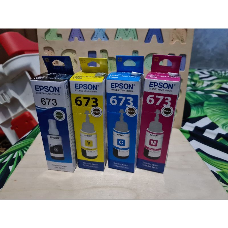 Tinta original epson 673