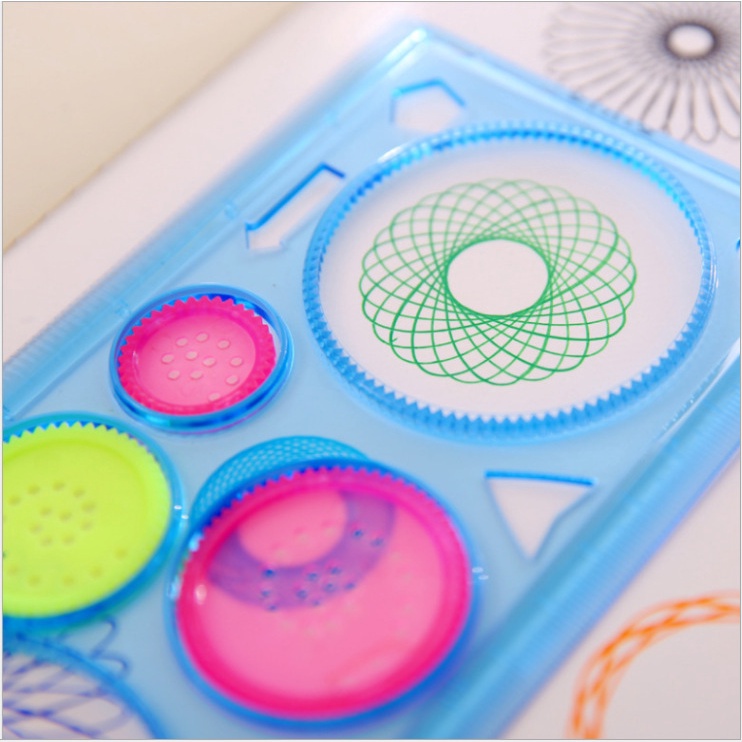 

Agftoys Penggaris Design Ruler Bikin Bunga Rotary Seni ART