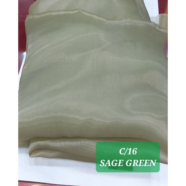 Organza polos PART 1 *HARGA SETENGAH METER