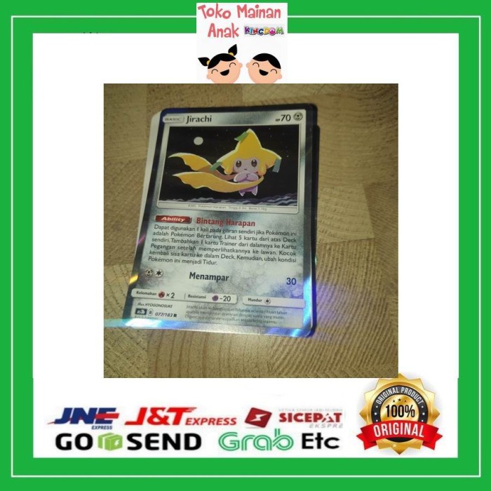 siap kirim] Jirachi foil Kartu Pokemon Tcg Indonesia