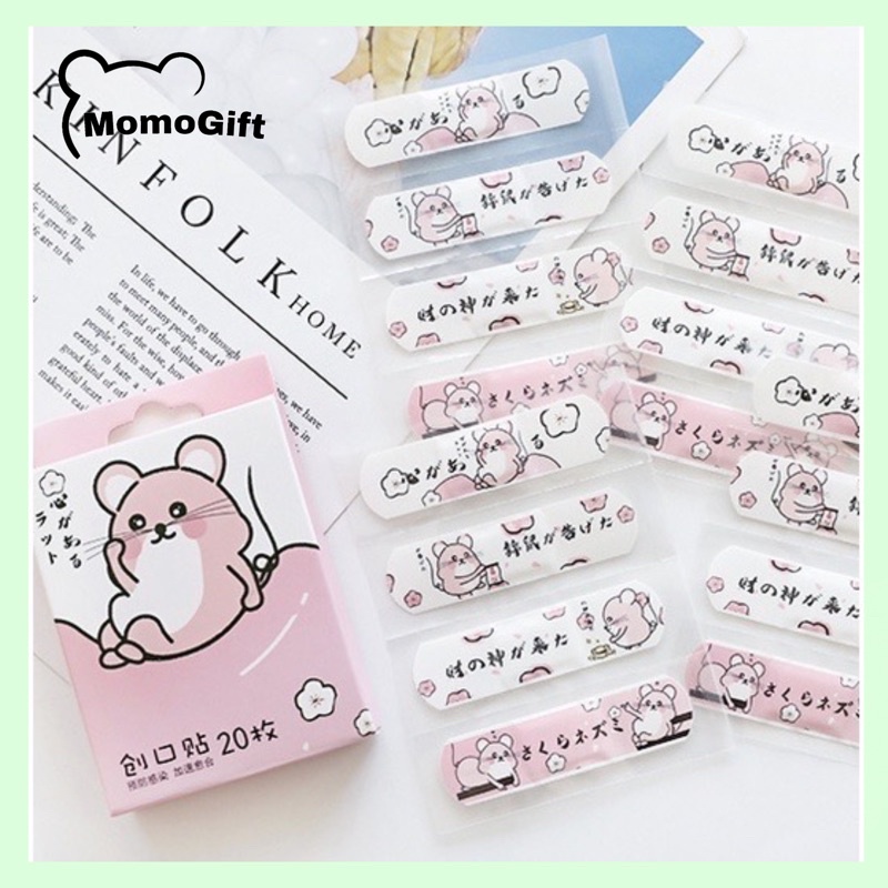 Plester Luka Karakter / Hansaplast Cartoon 4 Pcs / 1 BOX 20 PCS