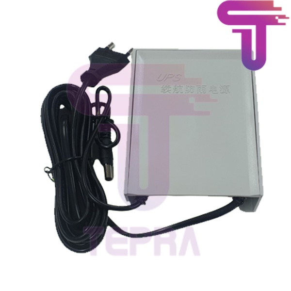 TPB-QX-2112A Smart Portable Mini UPS DC 12V +3x Battery 18650 2.000mAH