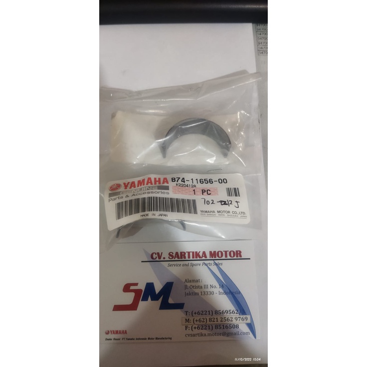 Plat Lekung Stang Seher / PLANE BEARING, CONNECTING ROD XMAX / B74-11656-00