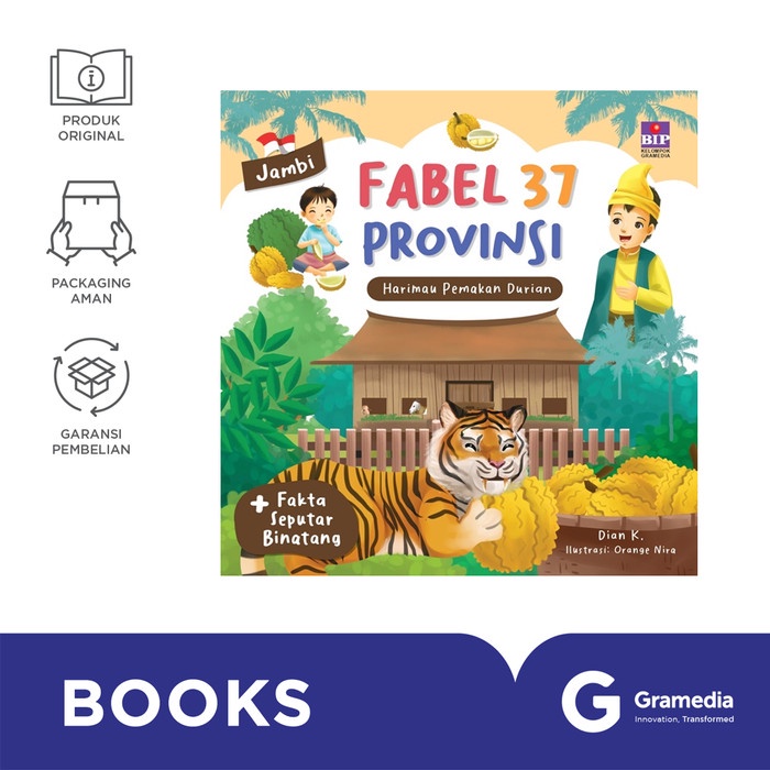 

Fabel 37 Provinsi - Jambi: Harimau Pemakan Durian