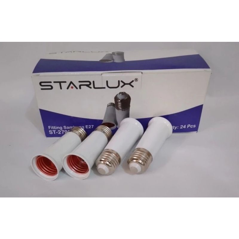 Fitting Sambung Downlight E27 Fitting Perpanjang Lampu Downlight