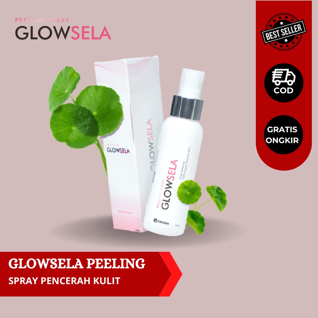 Pemutih Pencerah Kulit Bokong Selangkangan Ketiak Leher  GLOWSELA SPRAY