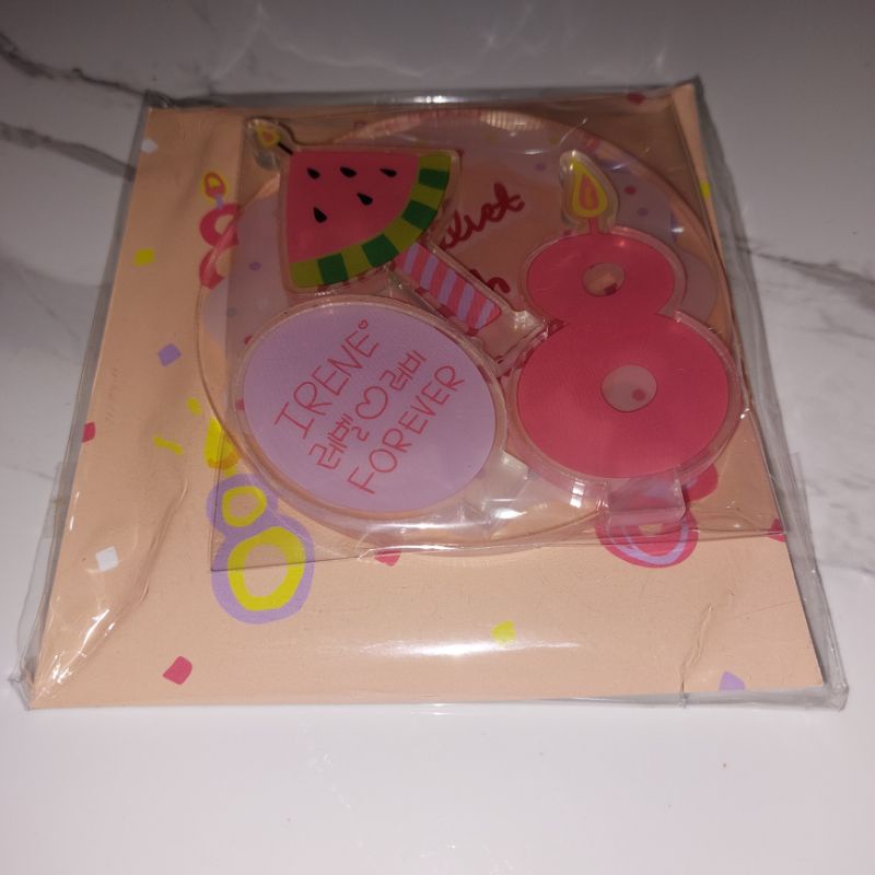 OFFICIAL ACRYLIC STAND ONLY IRENE RED VELVET MD 8TH ANNIVERSARY