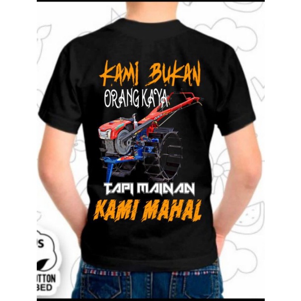 KAOS TRAKTOR BALAP ANAK-ANAK