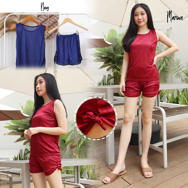 Lover.Fashion, Set Singlet celana pita